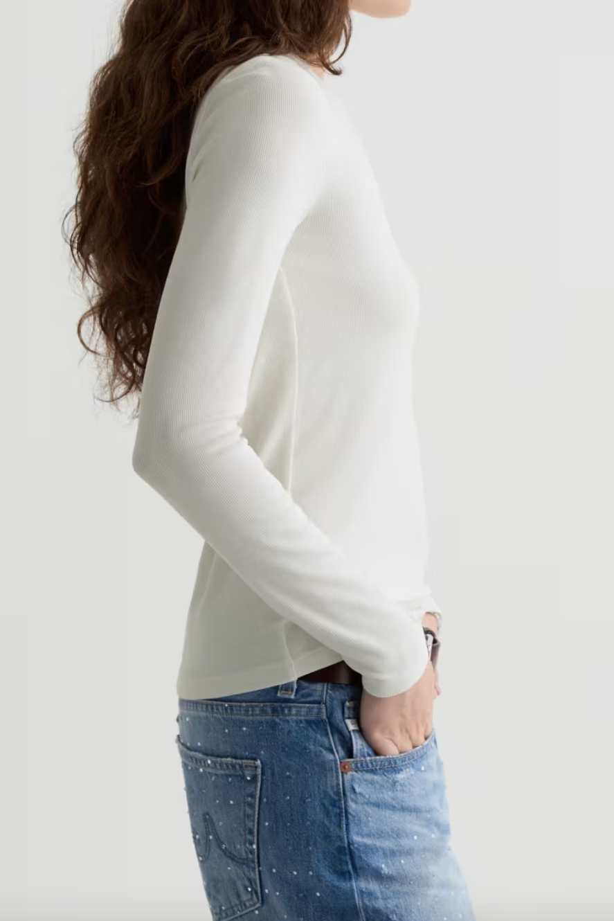 Julia Ribbed Long Sleeve
