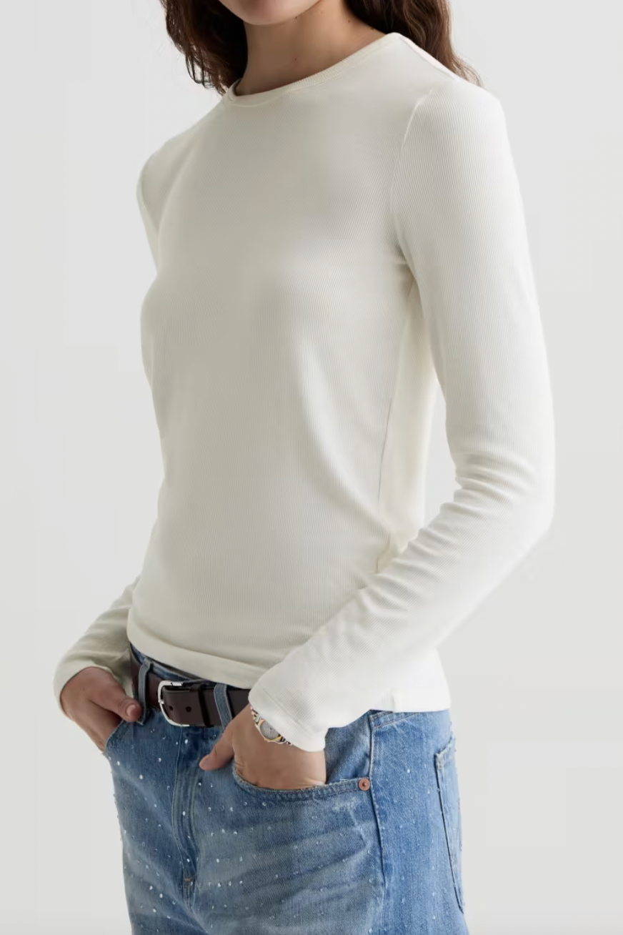 Julia Ribbed Long Sleeve