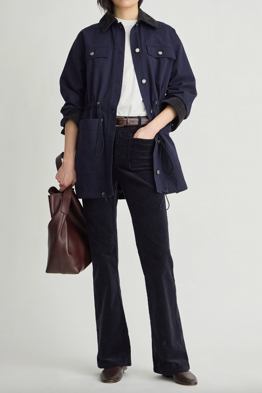 Barn Chore Jacket With Drawstring