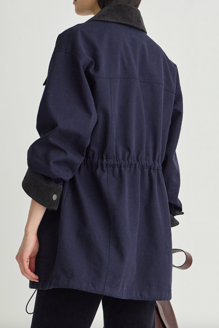 Barn Chore Jacket With Drawstring