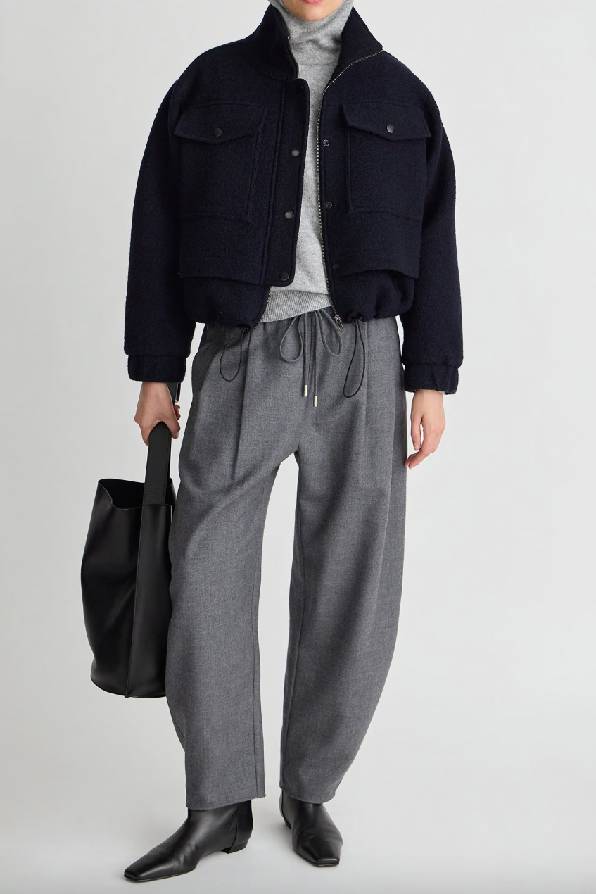 Selva Cropped Bomber