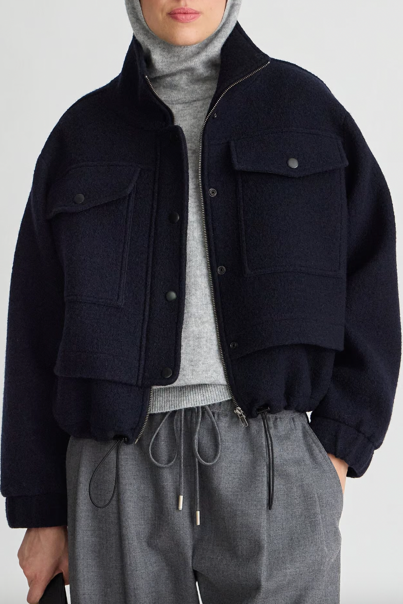 Selva Cropped Bomber
