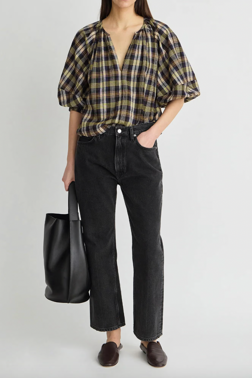Nele Lantern Sleeve Top