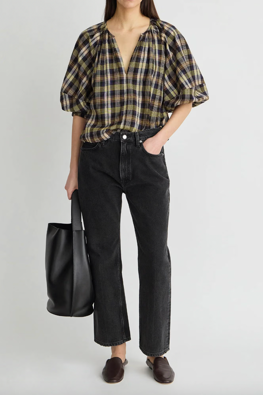 Nele Lantern Sleeve Top