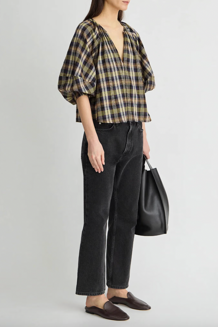 Nele Lantern Sleeve Top