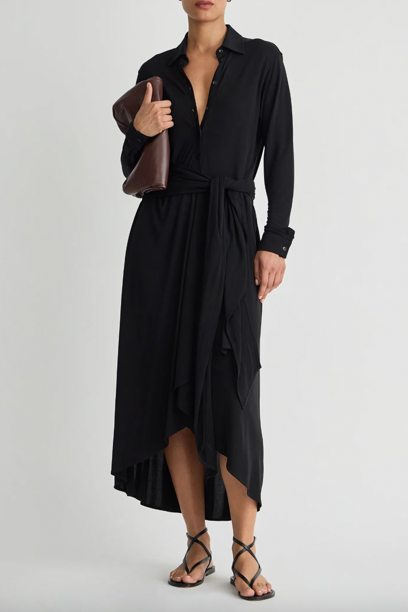 Merce Slinky Wrap Dress