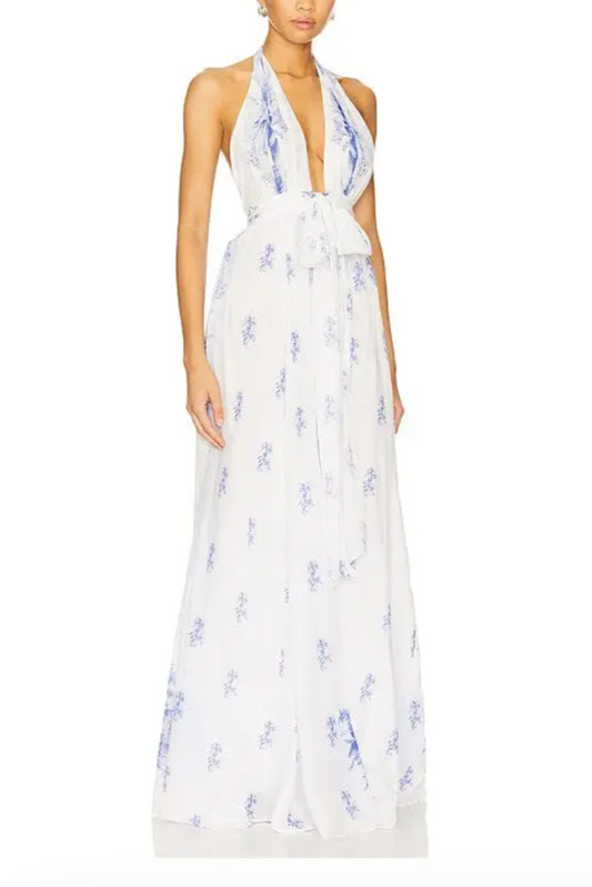 Lilah Dress Victorian Blue