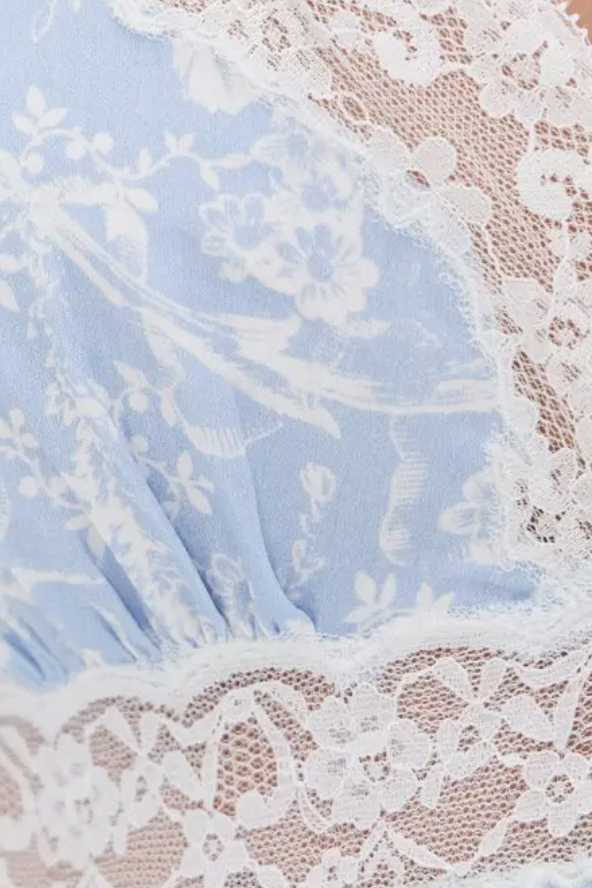 Ressie Dress Blue Cove