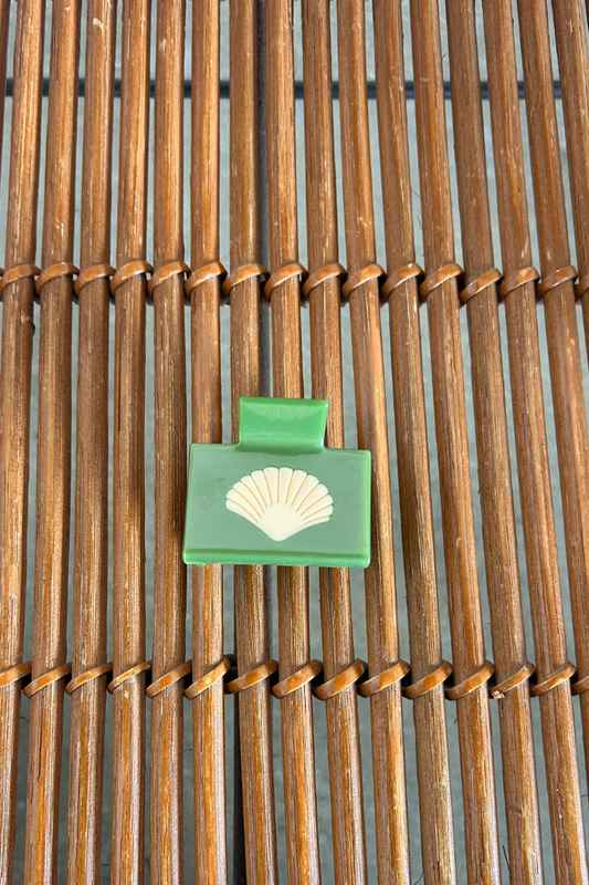 Pia Deep Sea Green Hair Clip