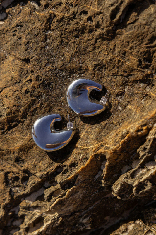 Remy Earrings- Silver