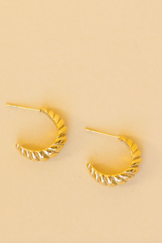 Sister Earrings - Gold