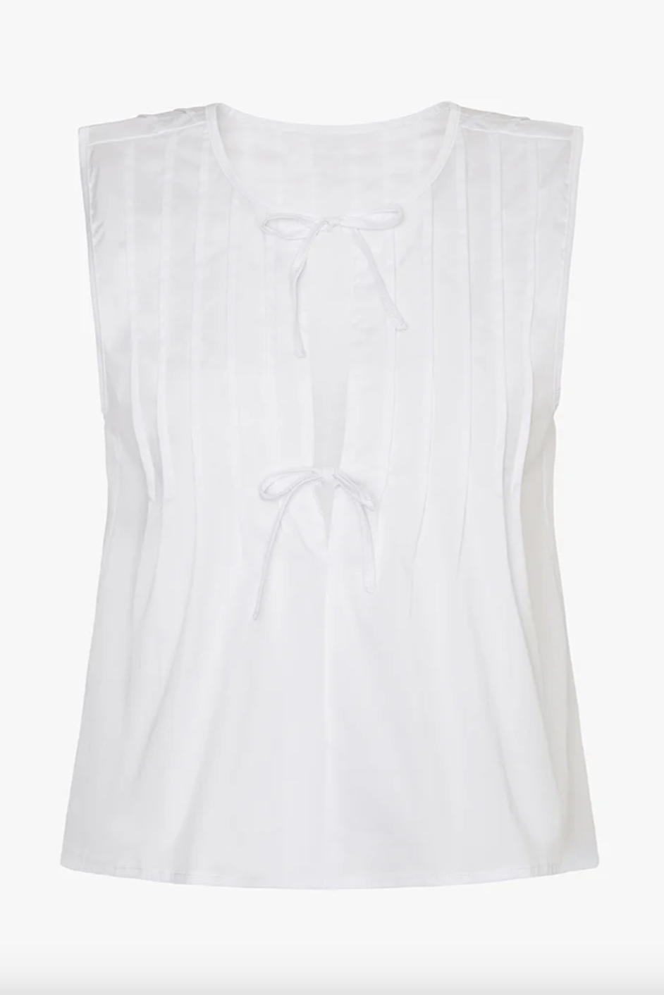 Tie Front Flare Top