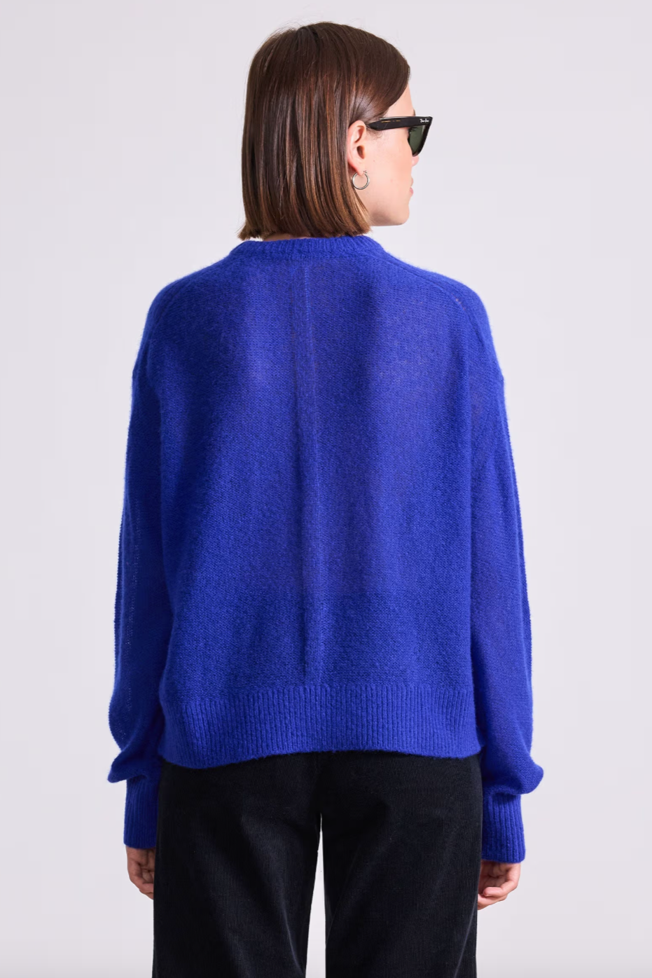Softest Tissue Sweater- Cobalt