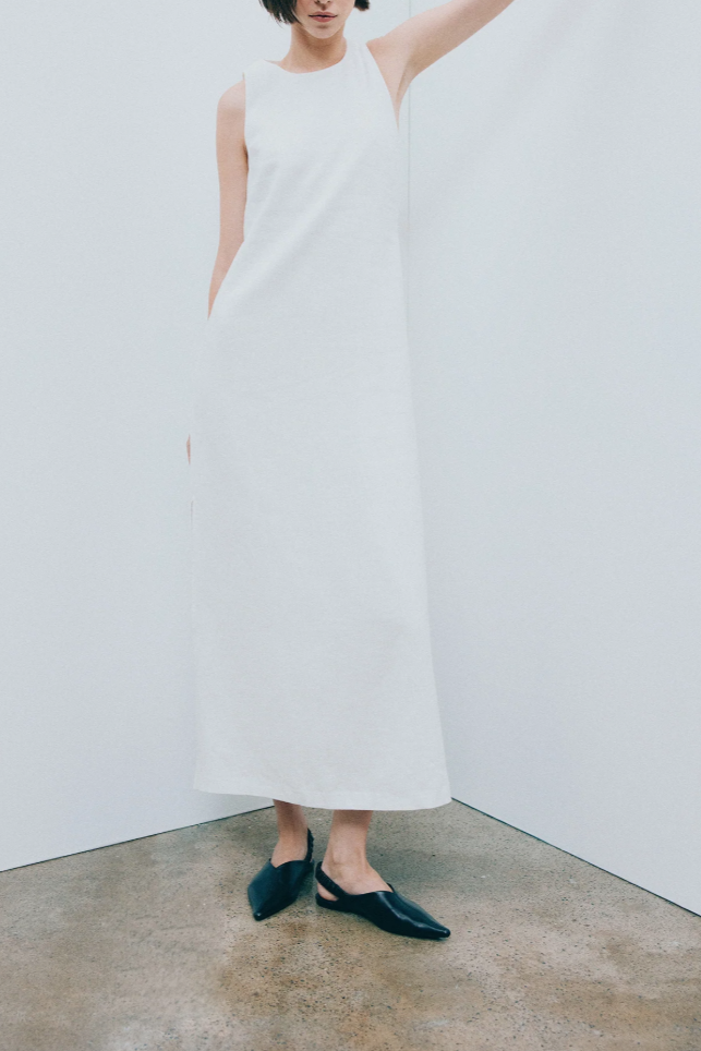 Thilda Linen Maxi Dress