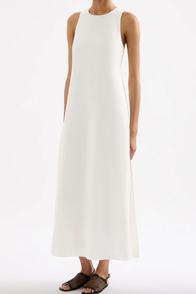 Thilda Linen Maxi Dress