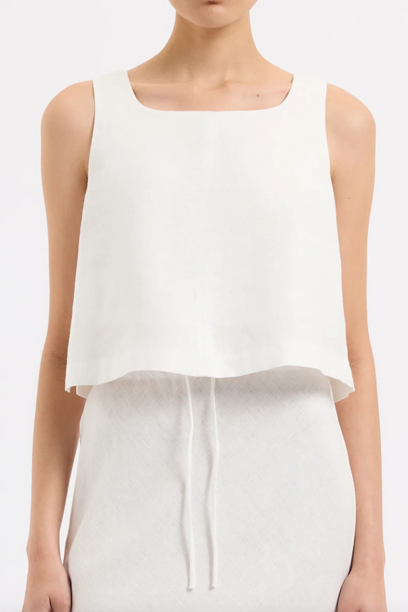 Thilda Linen Top