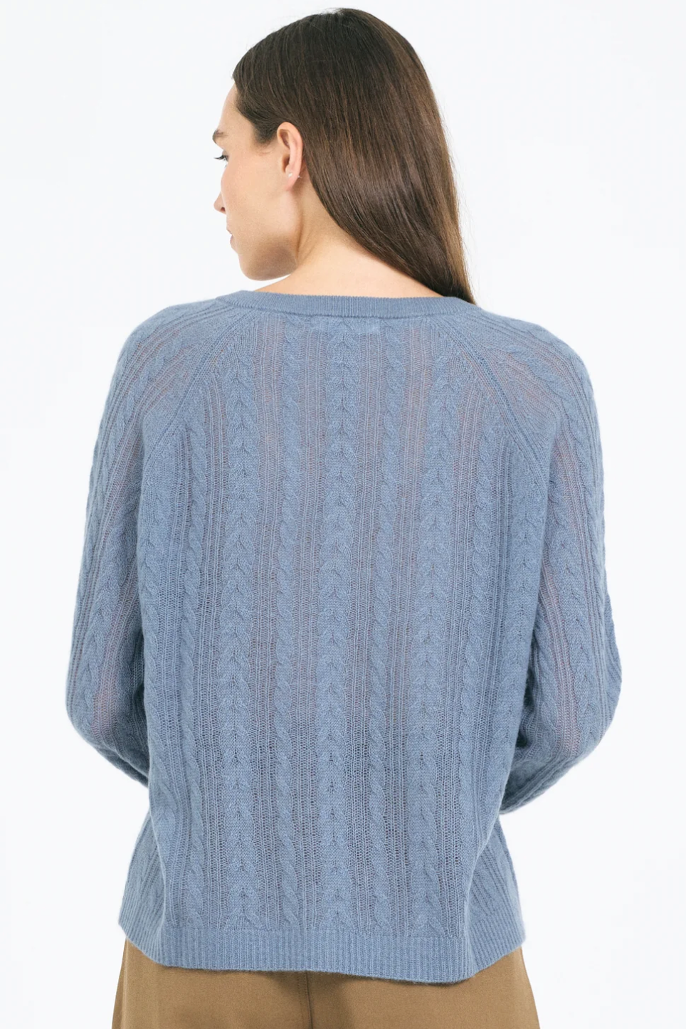 Sloane Tissue Cashmere - Cadet