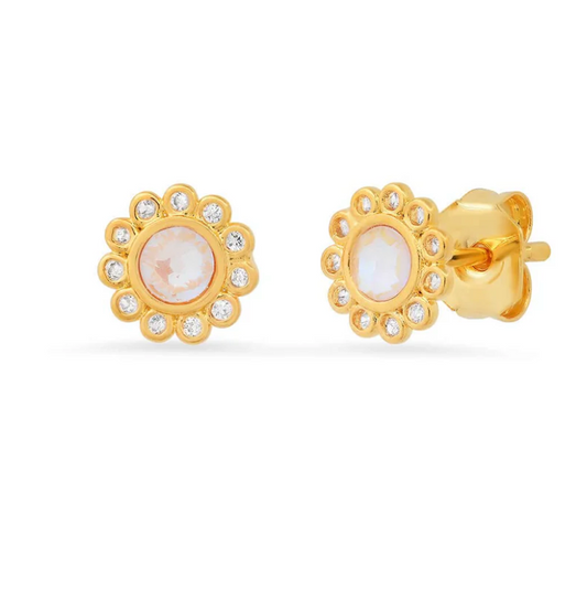 Ivory Colorful Sunflower - 6.7 mm