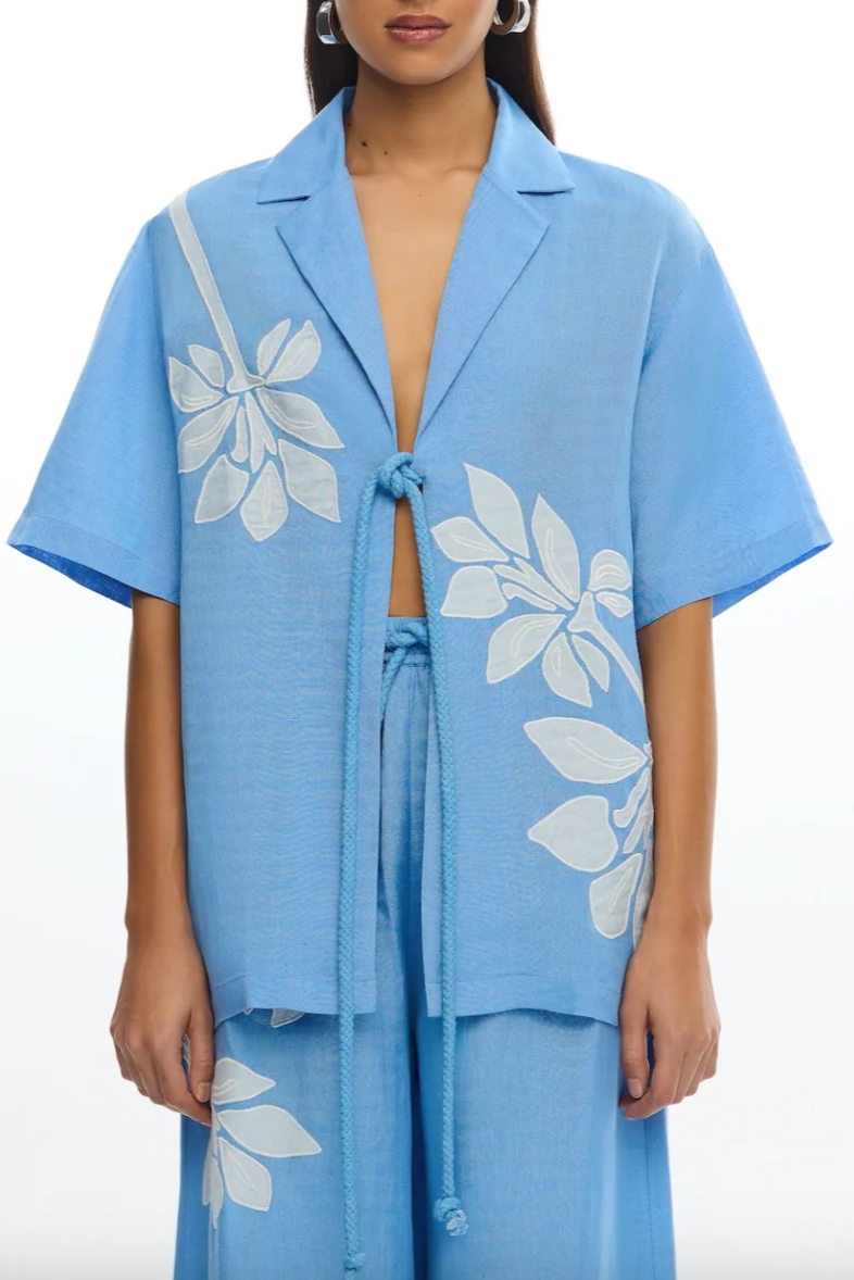 Tammy Shirt- Cerulean