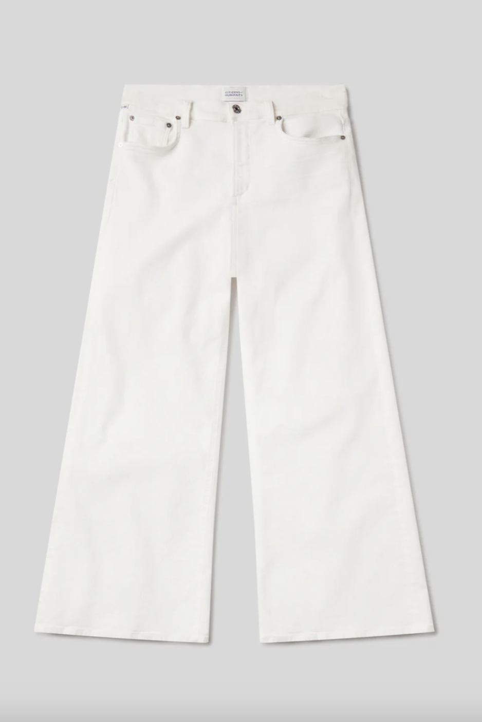 Lyra Long Wide Leg - Soft White