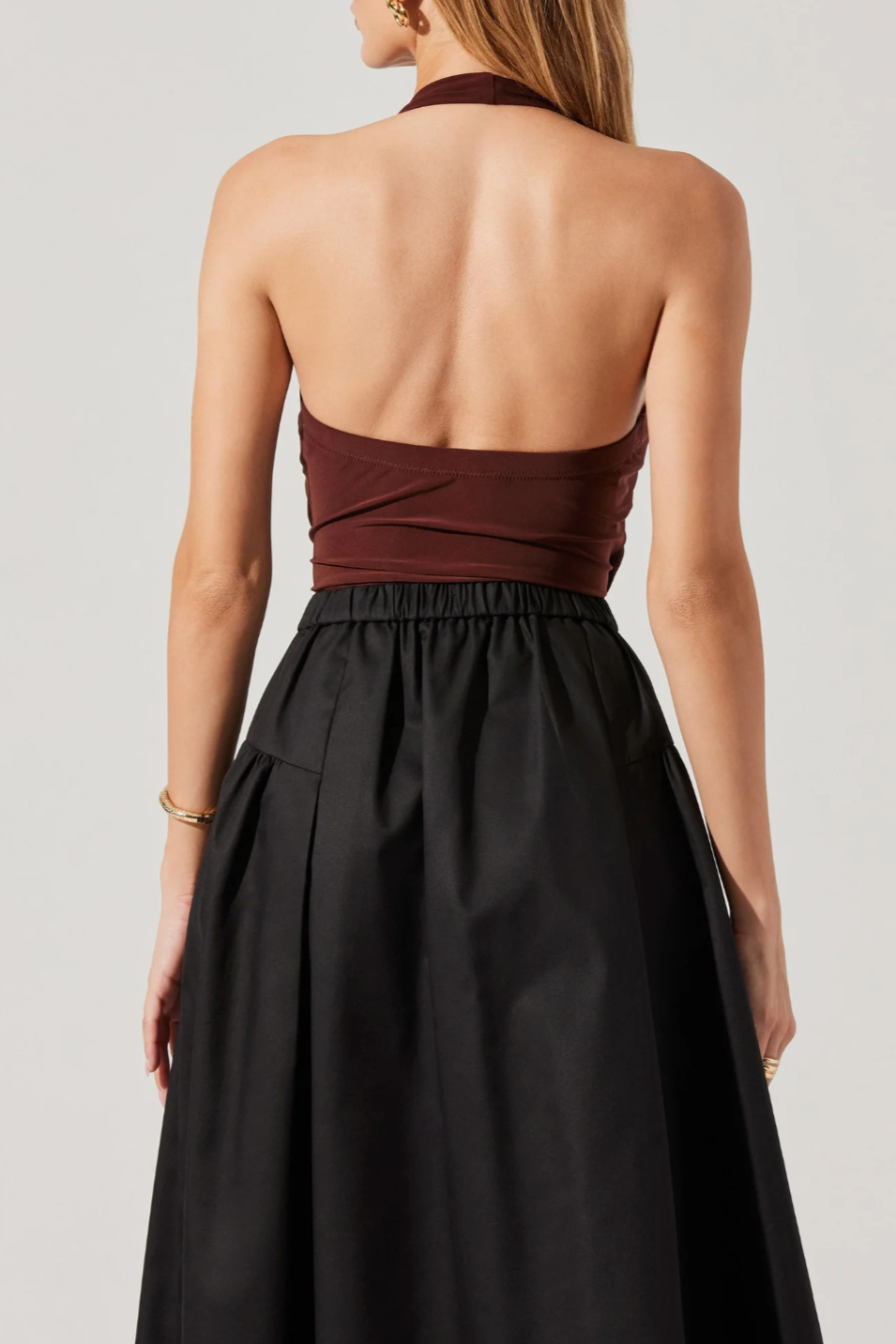 Dyanna Bodysuit - Chocolate Brown