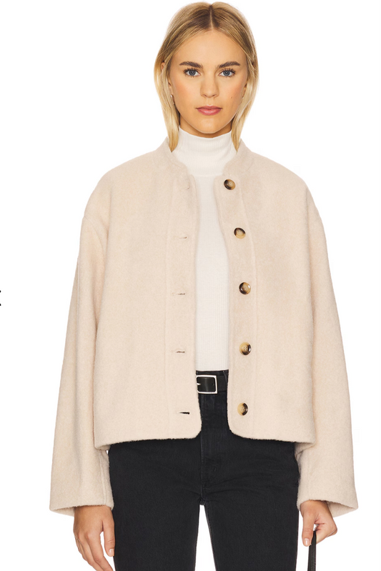 Jules Half Coat - Beige