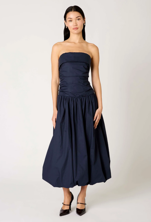 Freya Dress - Navy