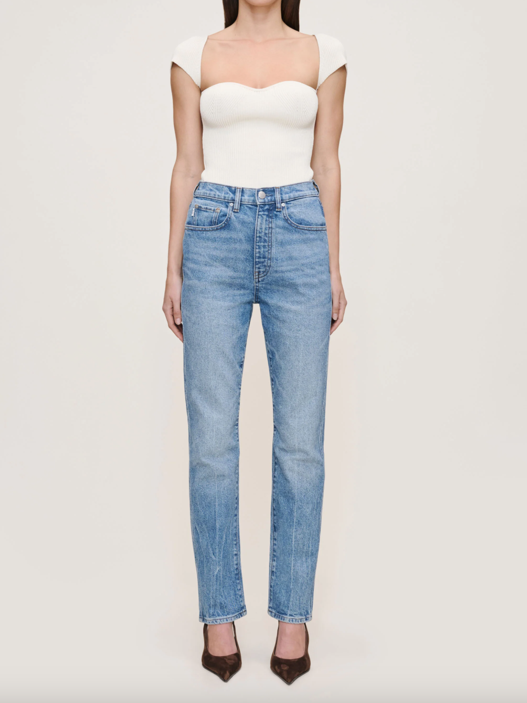 Kristy Cigarette High Rise 29" Jeans