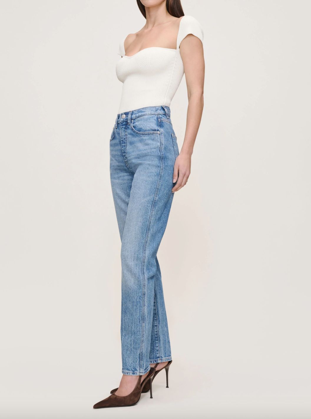Kristy Cigarette High Rise 29" Jeans