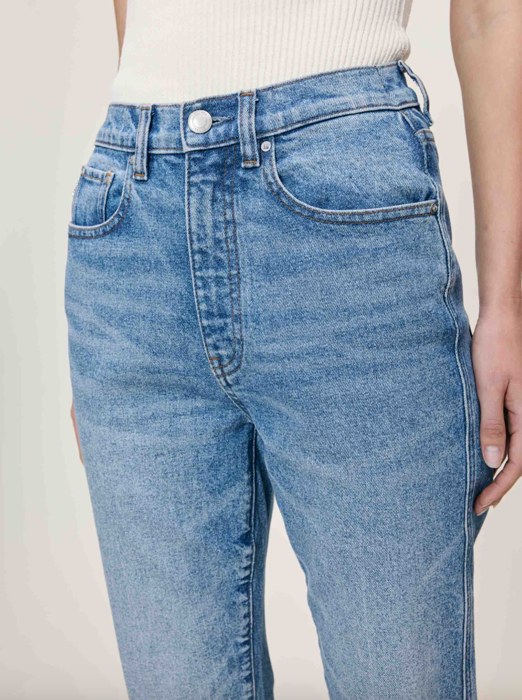 Kristy Cigarette High Rise 29" Jeans
