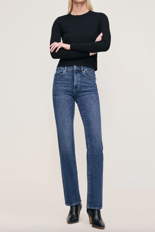 Baby Tee Long Sleeve- Black