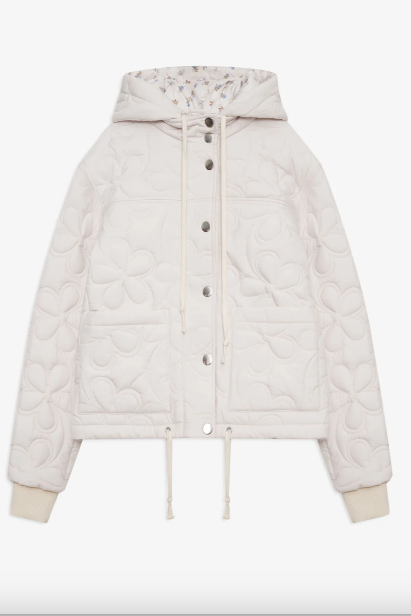 Isabel Quilted Jacket- Cream