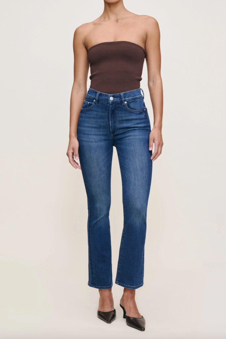 Bridget Boot High rise Jeans- Raindrop