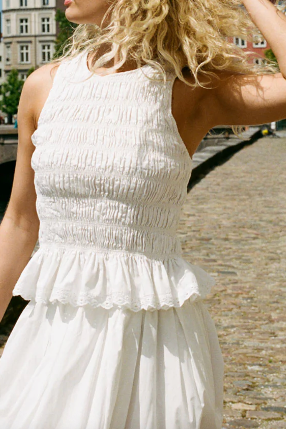 Thea Top - White