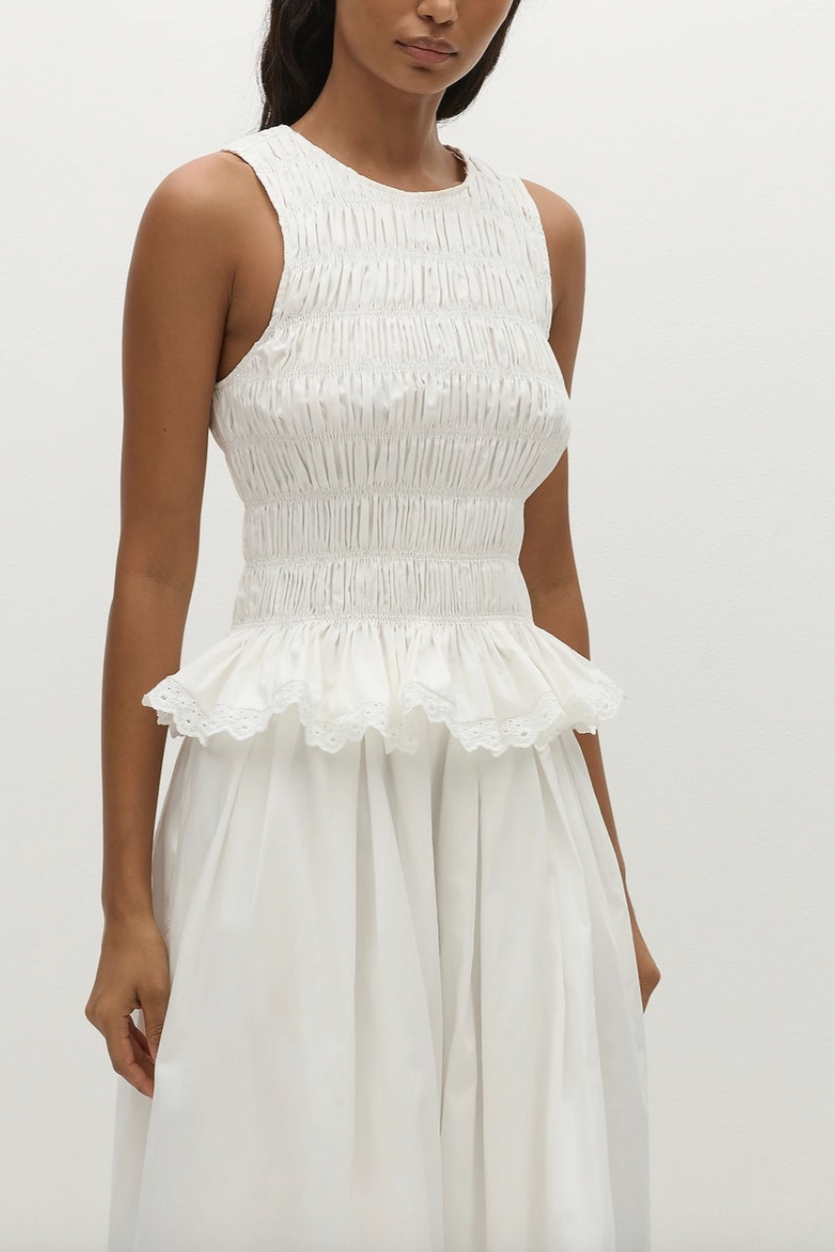 Thea Top - White