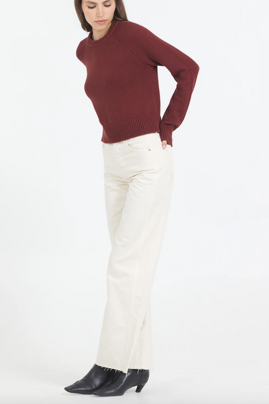 Lewes Crewneck - Currant