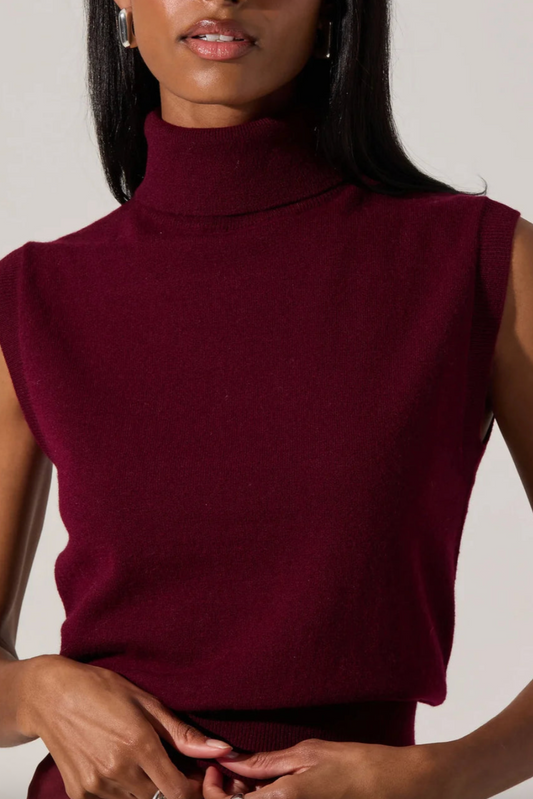 Avah Sweater - Wine