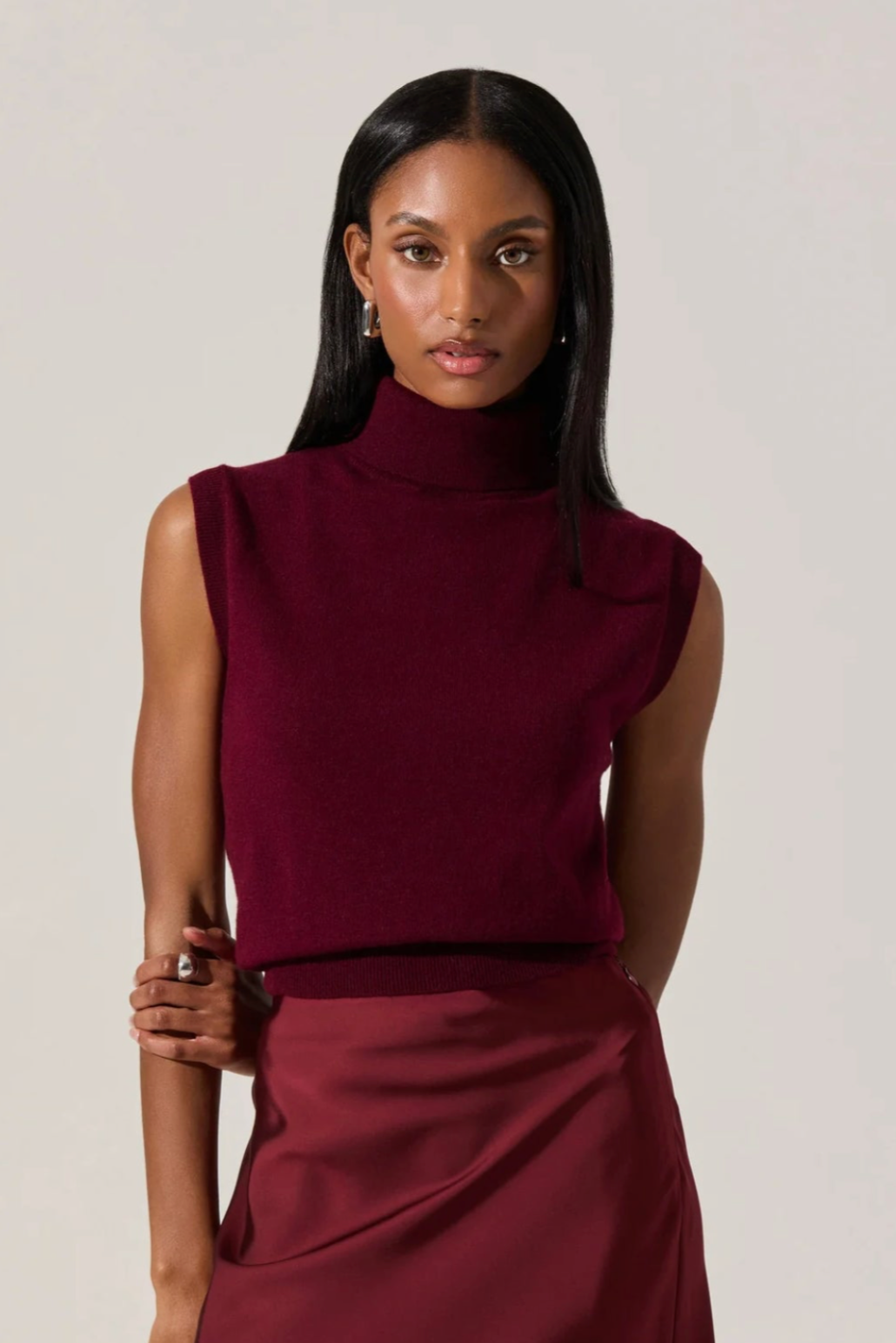 Avah Sweater - Wine