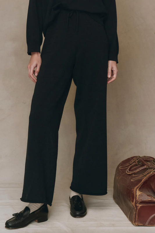 The Rec Sweater Pant- Black