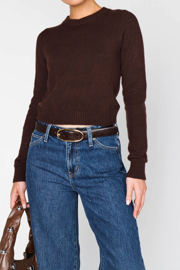 Tuck In Sweater - Mocha