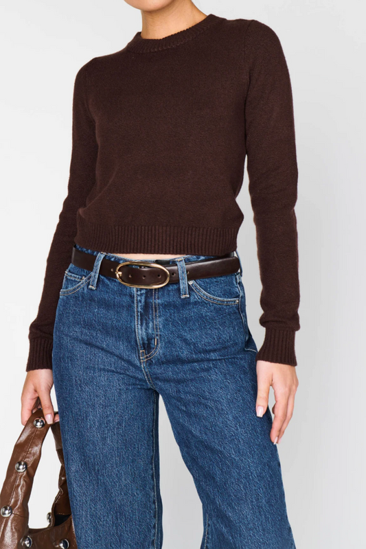 Tuck In Sweater - Mocha