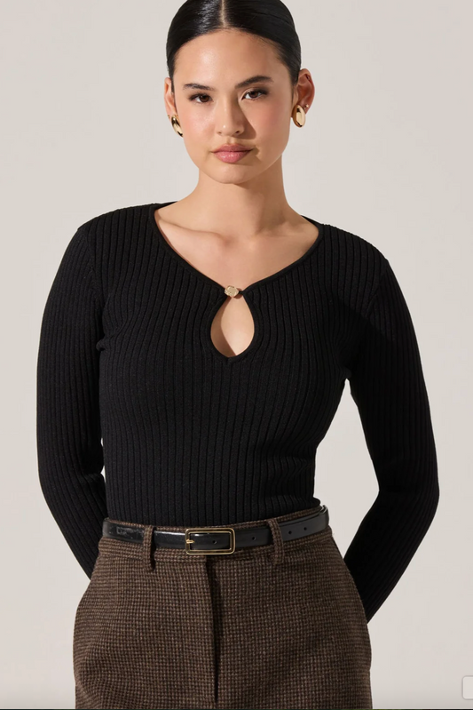Lynly  Sweater - Black