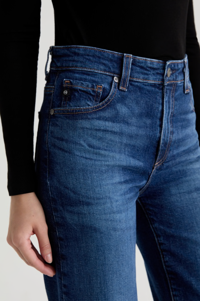 Saige Wide Leg Crop - Veil