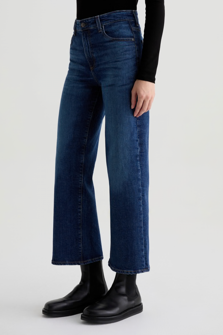 Saige Wide Leg Crop - Veil