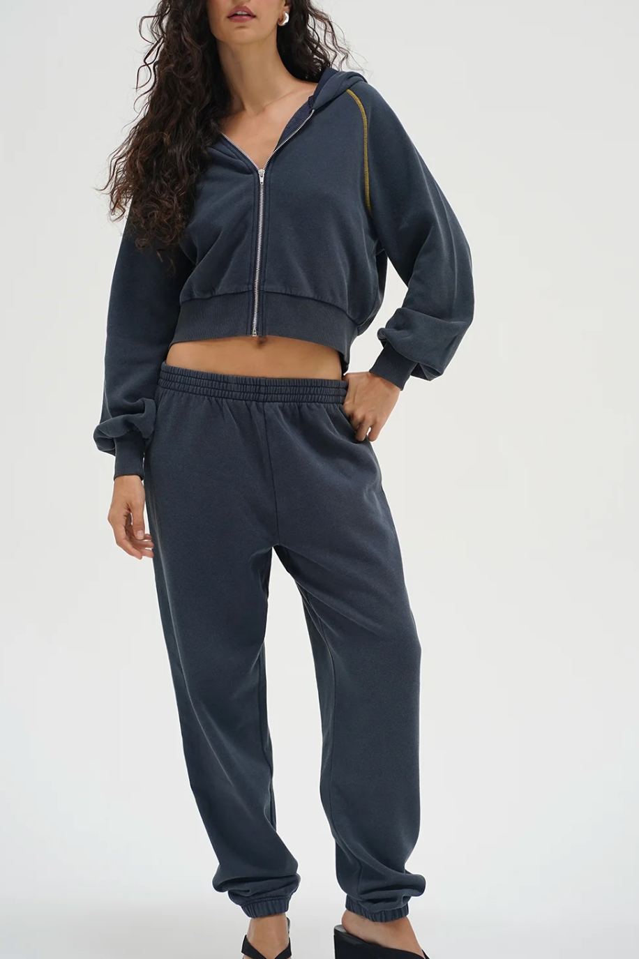 Aspen Jogger - Stone Wash Navy