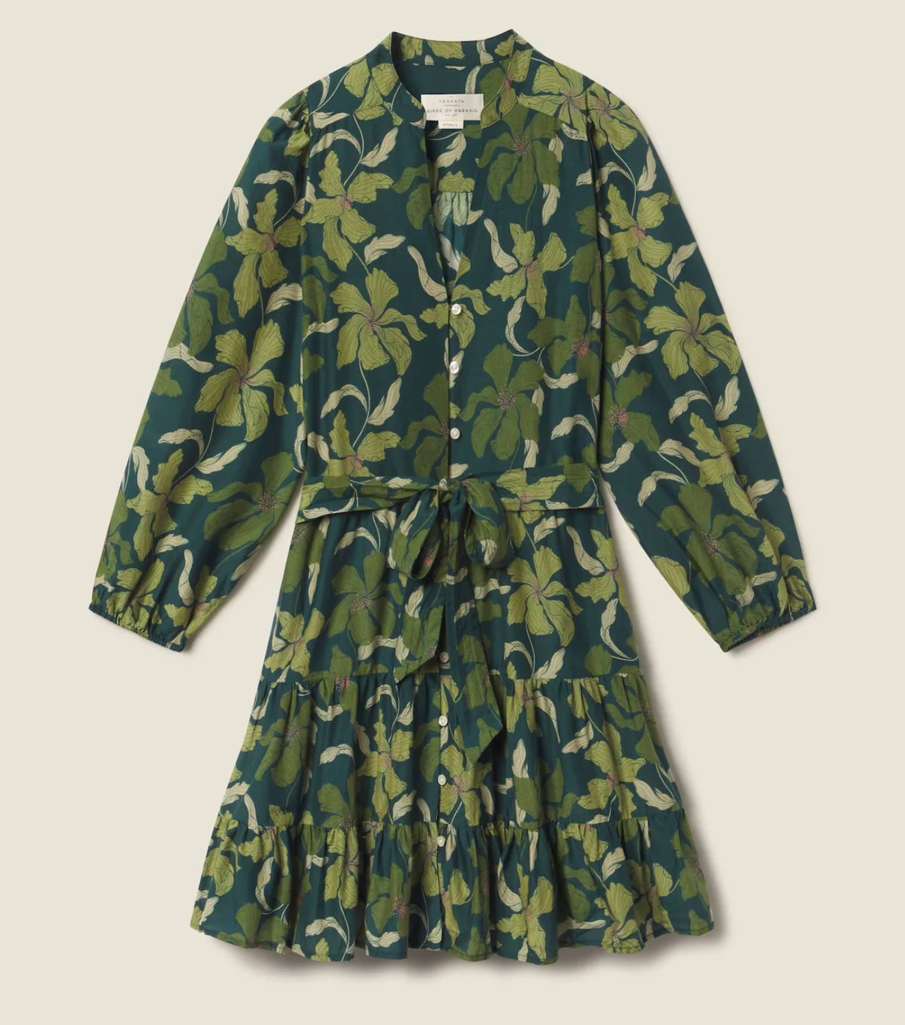 Celeste Dress - Green Canopy