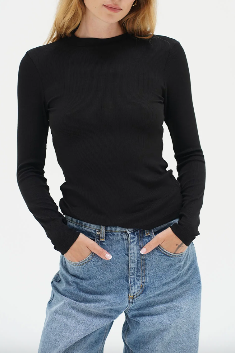 Dalston Long Sleeve - Black