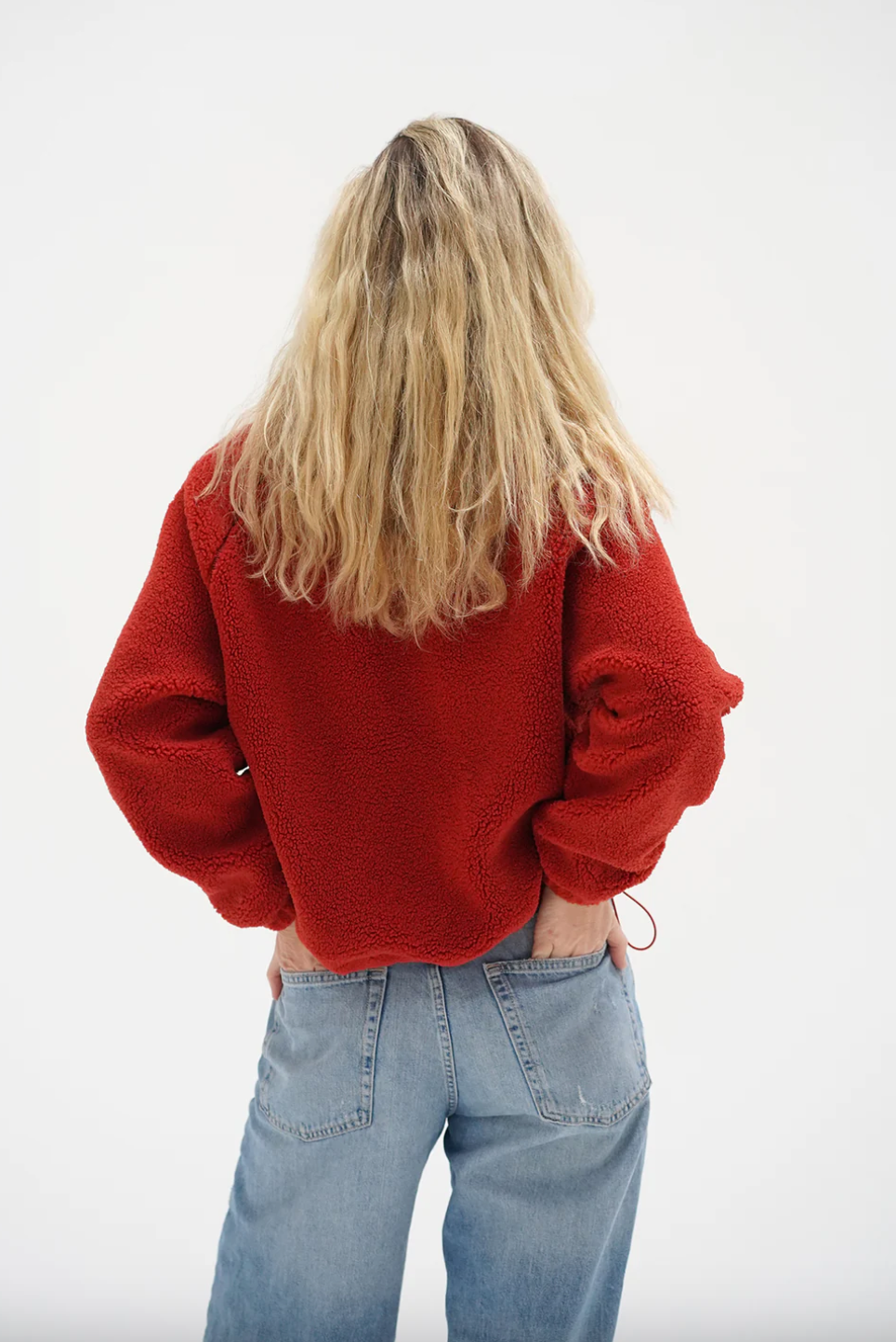 Bristole Sherpa Half Zip- Cayenne