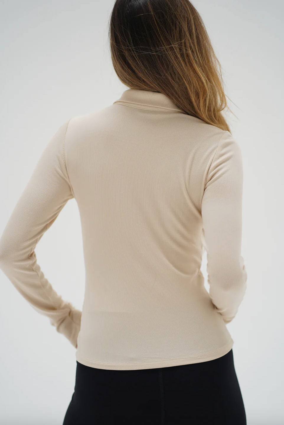 Kylee Snap Tee- Bone