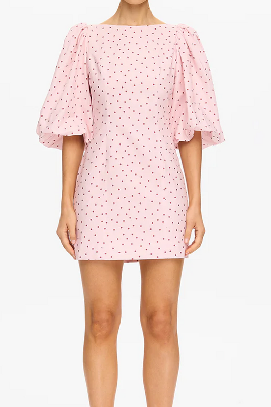 Sia Bubble Sleeve Mini Dress